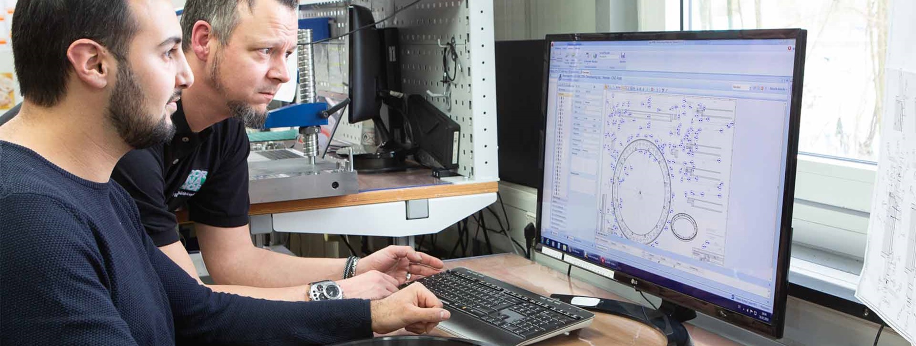 Parameter festlegen f&uuml;r die Qualit&auml;tssicherung in der Vorbereitung am Monitor